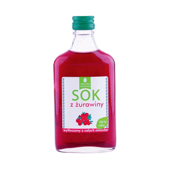 Sok Tłoczony z żurawiny 200 ml Zielona Tłocznia Inny producent