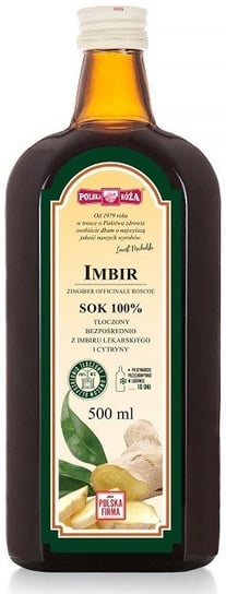 Sok z imbiru B/C 500 ml Polska Róża