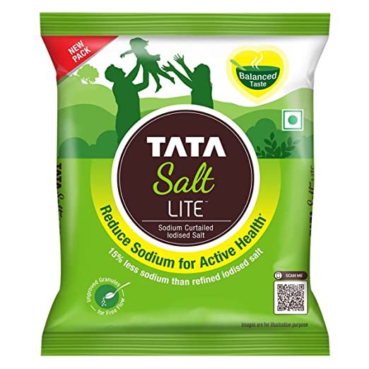 Sól drobnoziarnista niskosodowa Lite Tata Salt 1kg Inna marka
