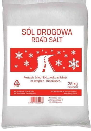 Sól drogowa 25 kg Florada