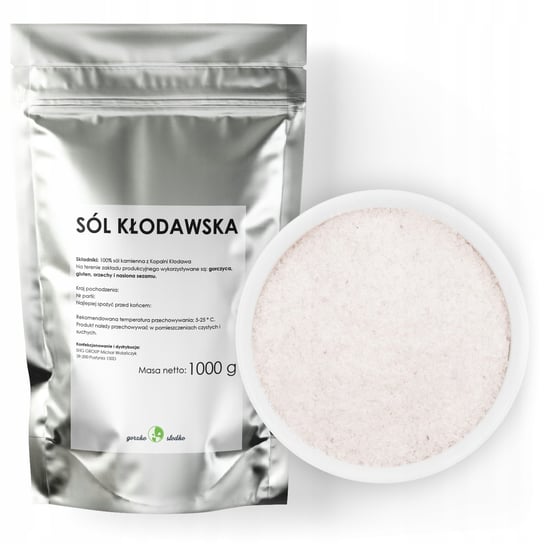 Sól Kłodawska Biała Sól Kamienna 1Kg GORZKOISLODKO