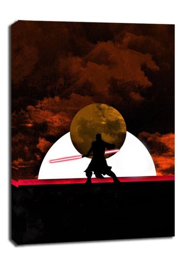 Sol Lunaris - Darth Maul, Gwiezdne Wojny Star Wars - obraz na płótnie 60x80 cm Galeria Plakatu