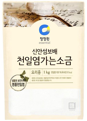 Sól morska do kimchi, gruby kryształ 1kg - CJO Essential Chung Jung One