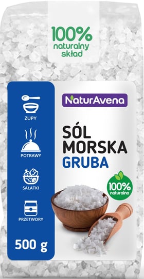 Sól Morska Gruba 500g - NaturAvena Naturavena