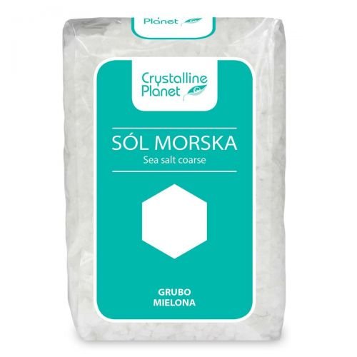 SÓL MORSKA GRUBO MIELONA 600 g - CRYSTALLINE PLANET CRYSTALLINE PLANET