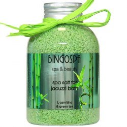 Sól z L-karnityną i zieloną herbatą do kąpieli BINGOSPA spa & beauty BINGOSPA