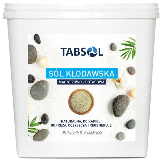 Sól z Morza Martwego naturalna nieoczyszczona 5kg TABSOL