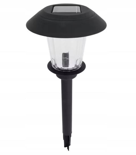 Solarna lampa ogrodowa led ⌀17 x h50cm czarna ZDTRADING