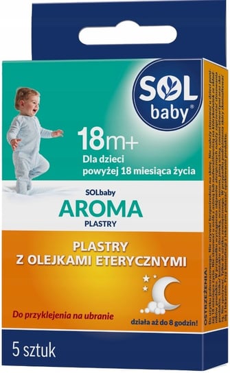 SOLBABY AROMA, plastry z olejkami, 5 szt. Polski Lek S.A.