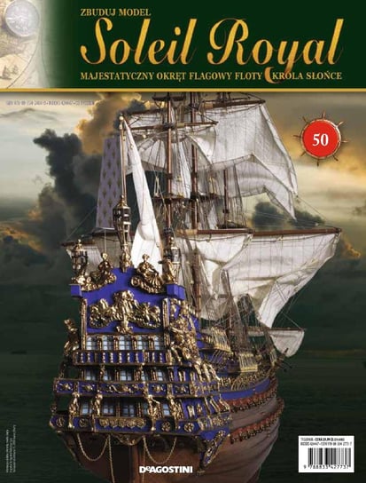 Soleil Royal Zbuduj Majestatyczny Okręt Flagowy Floty Króla Słońce Nr 50 De Agostini Publishing Italia S.p.A.