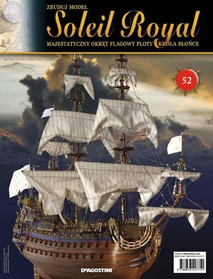 Soleil Royal Zbuduj Majestatyczny Okręt Flagowy Floty Króla Słońce Nr 52 De Agostini Publishing Italia S.p.A.