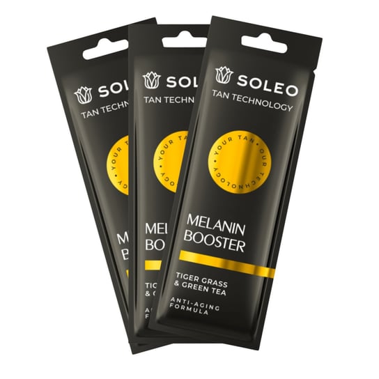 Soleo Tan Technology Melanin Booster Przyspieszacz Do Opalania, 3x15ml Soleo