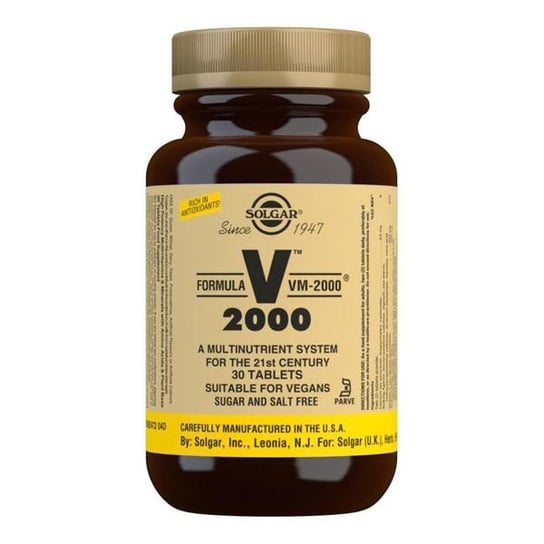 Solgar Formuła VM-2000 - Suplement diety, 60 tabletek Solgar