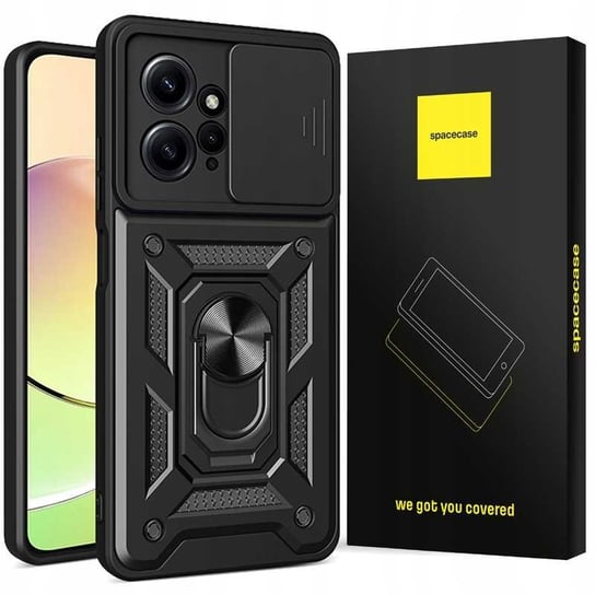 Solidne Etui Case PANCERNE Spacecase Camring Futerał Ring Redmi Note 12 4G SpaceCase