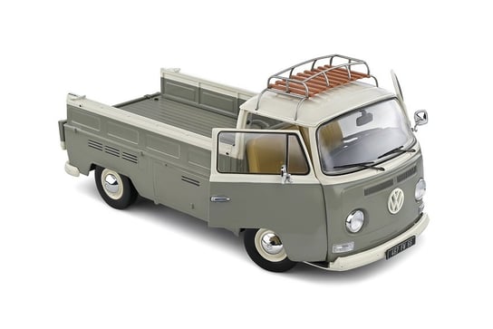Solido Vw T2 Pick-Up 1968 Grey 1:18 1809402 Solido