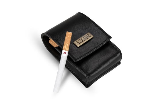 Solier, Etui na papierosy, SA14 Standard, czarny Solier