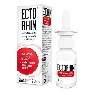 Solinea, Ectorhin, spray, 20 ml SOLINEA