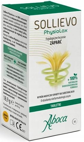 Sollievo Physiolax, Tabletki, 45 szt. Aboca