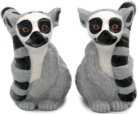 Solniczka i Pieprzniczka ceramiczna - Lemur Puckator