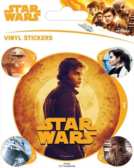 Solo: A Star Wars Story - naklejki 10x12,5 cm Star Wars gwiezdne wojny