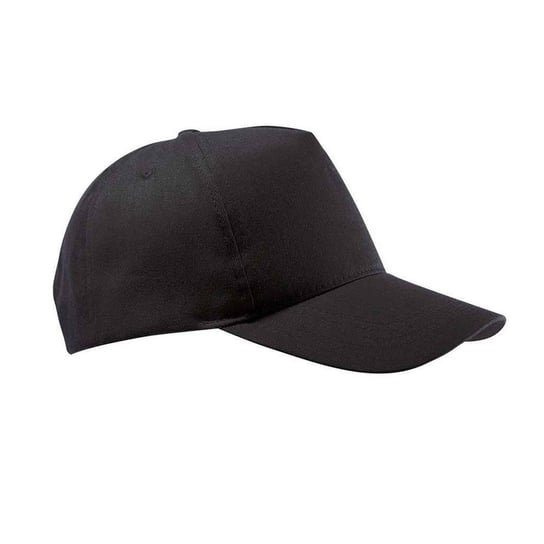 SOLS Buzz 5 Panel Baseball Cap (OS / Czarny) SOLS