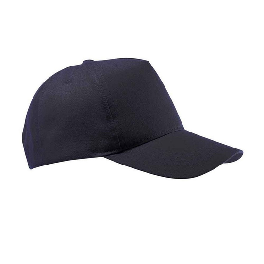 SOLS Buzz 5 Panel Baseball Cap (OS / Granatowy) SOLS