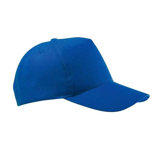 SOLS Buzz 5 Panel Baseball Cap (OS / Lazurowy) SOLS
