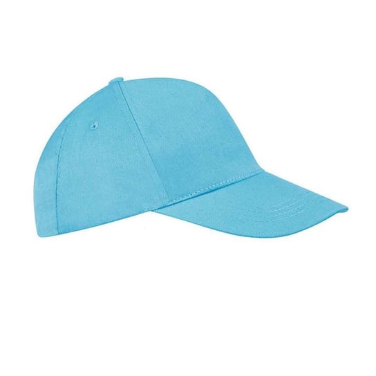 SOLS Buzz 5 Panel Baseball Cap (OS / Niebieski) SOLS