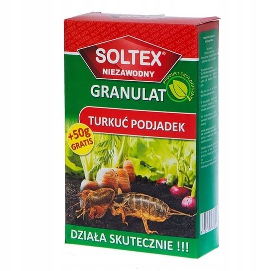 Soltex Granulat turkuć nornice myszy pędraki 200g Inna marka