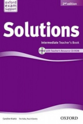 Solutions: Intermediate: Teacher's Book and CD-ROM Pack Davies Paul A., Falla Tim
