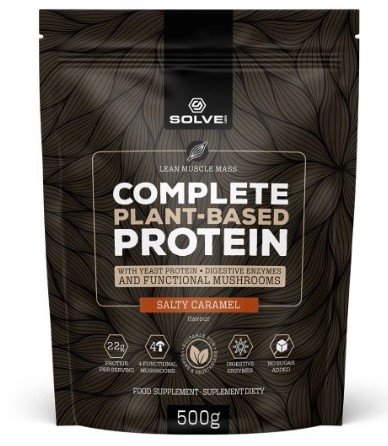 SolveLabs Complete Plant-based Protein 500g o smaku słonego karmelu Solve Labs