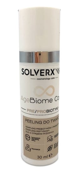 Solverx AgeBiome Care, Peeling do twarzy, 30 ml SOLVERX