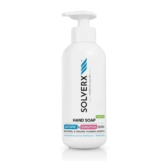 Solverx, Atopic & Sensitive Skin, mydło lemon, 250 ml SOLVERX