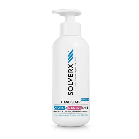 Solverx, Atopic & Sensitive Skin, mydło ocean, 250 ml SOLVERX