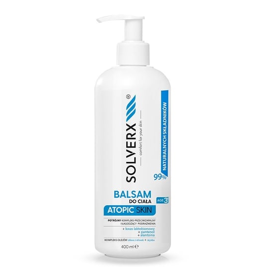 Solverx, Atopic Skin, Balsam do ciała, 400 ml SOLVERX