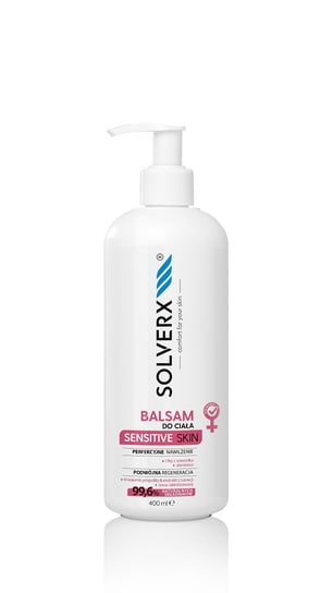Solverx, Sensitive Skin, balsam do ciała, 400 ml SOLVERX