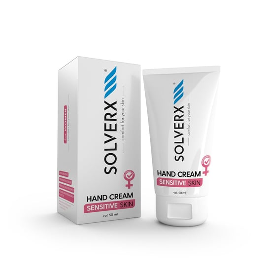 Solverx, Sensitive Skin, krem do rąk, 50 ml SOLVERX