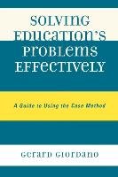 Solving Education's Problems Effectively Giordano Gerard