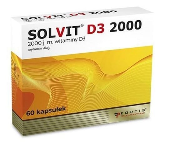 Solvit D3 2000, 60 kapsułek Inna marka