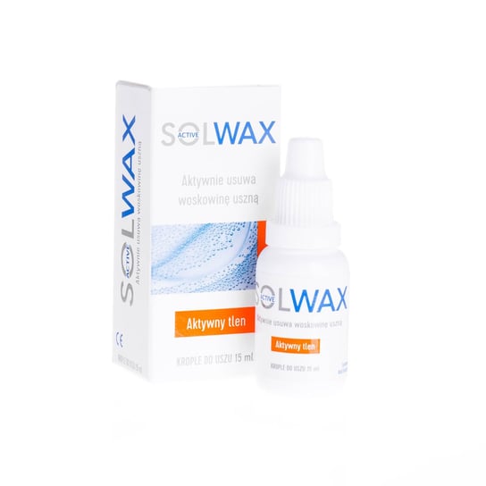 Solwax Active, krople do uszu aktywnie usuwające woskowinę, 15 ml Solwax