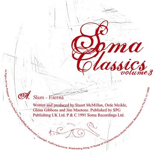Soma Classics Vol 3 Slam & Dove