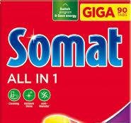 Somat 90Szt All In1 Lemon Lime Tabletki D/Zmyw./341 Inny producent