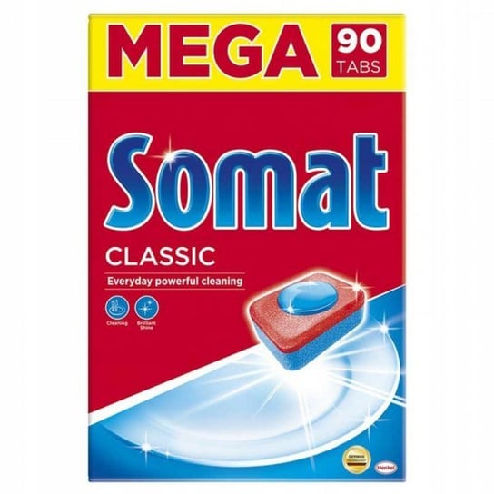 Somat Classic Tabletki Do Zmywarki Mega 90 Szt Somat