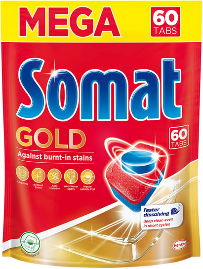 Somat Gold Tabletki Do Zmywarek 60 Szt Doypack Somat