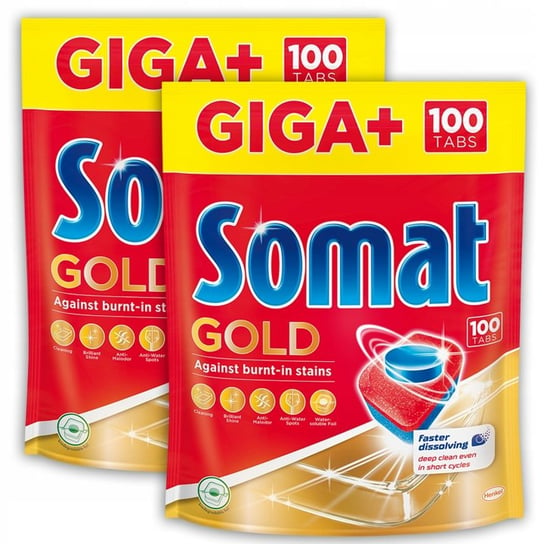 Somat Tabletki Do Zmywarki Gold 200 Szt Xxl Henkel