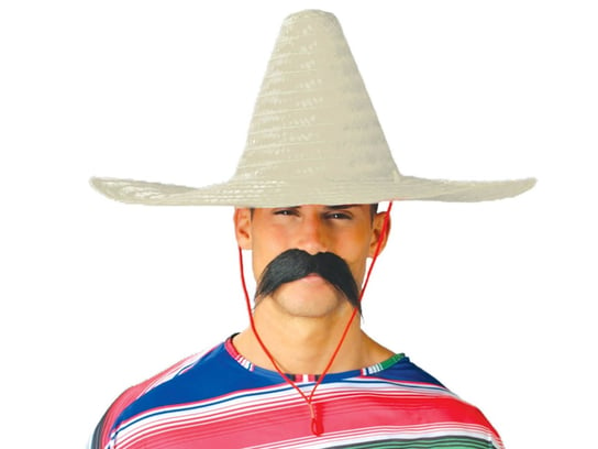Sombrero meksykańskie słomkowe - 50 cm - 1 szt. Guirca