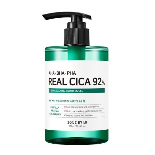 Some by Mi, AHA.BHA.PHA Real Cica 92% Cool Calming Soothing Gel, 300 ml Some by Mi