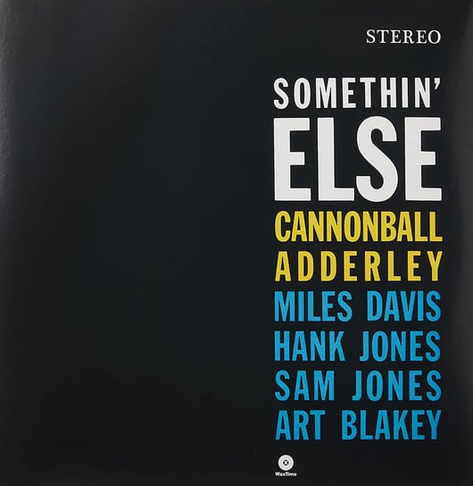 Somethin' Else (Limited Edition) (+ Bonus Track) Adderley Cannonball, Davis Miles, Art Blakey, Jones Hank, Jones Sam