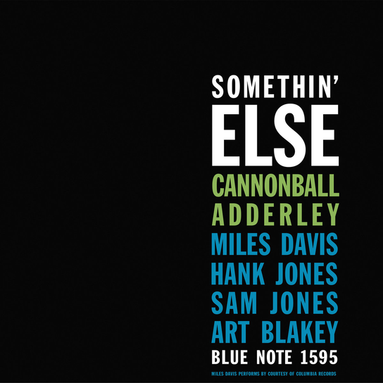 Something Else, płyta winylowa Adderley Cannonball