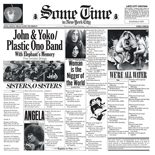 Sometime In New York City John Lennon, Yoko Ono